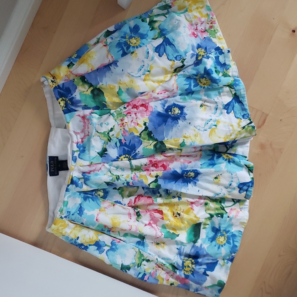 Polo Ralph Lauren girls floral skirt size 14